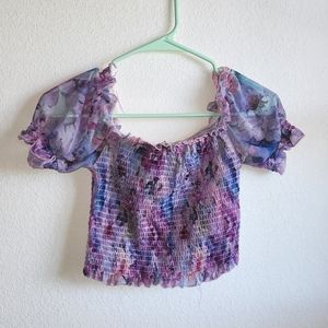 Floral Pastel Top